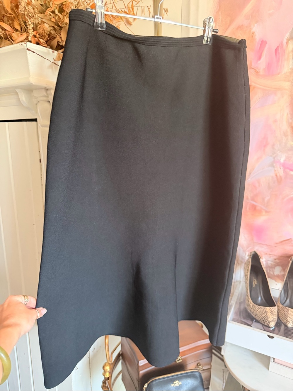 Diane Von Furstenberg Classic Black Women’s Skirt